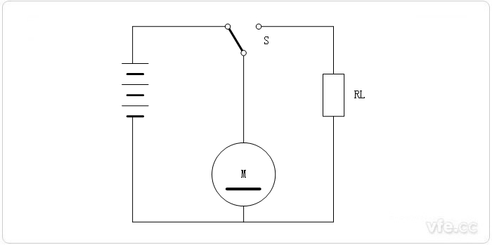 配置動態(tài)制動電阻的電動機(jī)電路